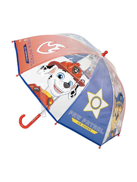 Paw Patrol Παιδική Ομπρέλα Μπαστούνι Μπλε 71εκ.