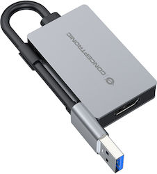 Conceptronic ABBY22G USB-A Masculin În HDMI Feminin Conceptronic ABBY22G USB-A Masculin În HDMI Feminin