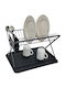 Ankor Metallic Black Sink Strainer 42x32x28cm