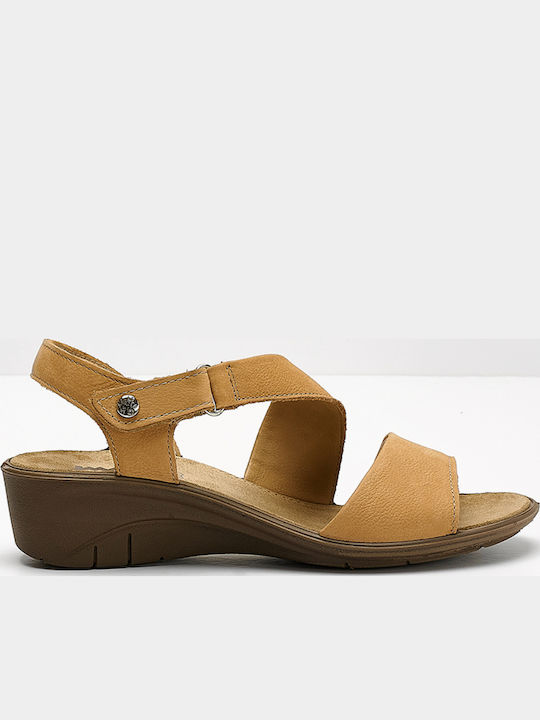 Anatomic Women's Leather Platform Shoes Tabac Brown
