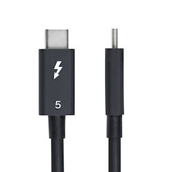 StarTech Thunderbolt Cable 240W Μαύρο 0.8m (TBLT5MM80CM240W) StarTech Thunderbolt Cable 240W Μαύρο 0.8m (TBLT5MM80CM240W)