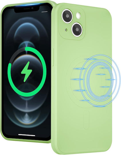 Orso Liquid Back Cover Silicon Verde (iPhone 14)