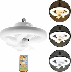 Rixme Πλαφονιέρα 26cm με Φως Λευκή RZ-176 Rixme Πλαφονιέρα 26cm με Φως Λευκή RZ-176