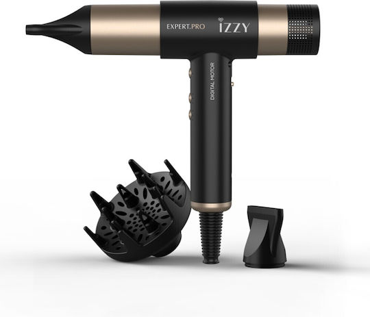 Izzy Ionic Professional Hair Dryer with Diffuser 2000W