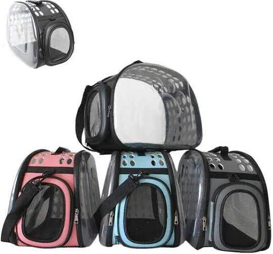 Handtasche für Hunde Transparent L33xB24xH13cm.