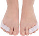 Set 2 Separatoare Degete Protecție Bunion Silicon Albe