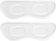 Set 2 Heel Protectors 3d Cushions Silicone Self-adhesive Zenifique Transparent