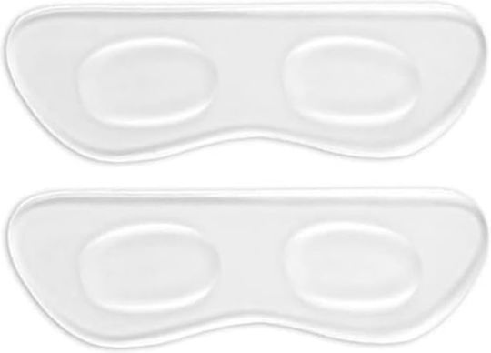 Set 2 Heel Protectors 3d Cushions Silicone Self-adhesive Zenifique Transparent