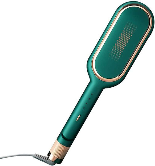 Ceramic Electric Brush for Straightening and Curls Hair and Beard