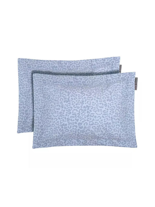 Greenwich Polo Club Σετ Μαξιλαροθήκες Oxford Baby Blue 50x70εκ.