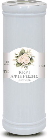 Clever Casa Tribute Candle Premium T60 White 110 Hours