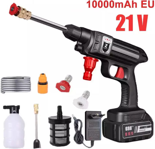 Hochdruckreiniger Batterie 21V mit Druck 30bar
