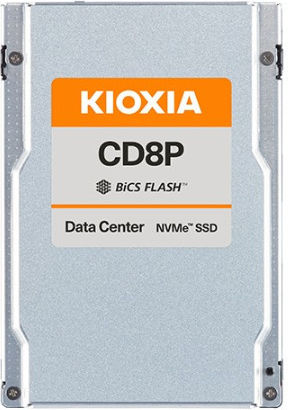 Kioxia CD8P-V SIE SSD 3.2TB τύπου 2.5'' με σύνδεση PCI Express 5.0 KCD8XPUG3T20