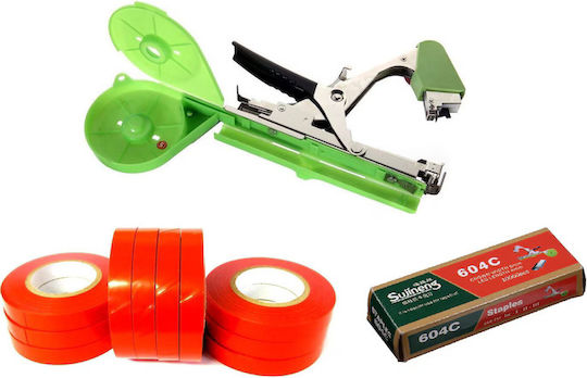 Kit Complet Mașină De Legat Viță De Vie 10 Bucăți Bandă 1 Set Capse Cobi Smart