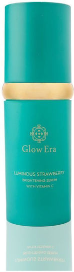 Glow Era Luminous Strawberry Serum Gesicht mit Vitamin C für Strahlkraft & Flecken 30ml