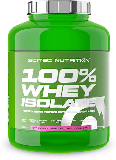 Scitec Nutrition 100% Whey Isolate Protein Whey with Flavor White Chocolate Strawberry 1.816kg