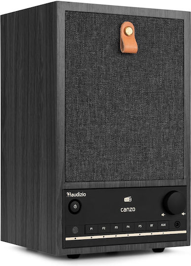 Audizio Canzo Tabletop Radio Electric DAB+ with Bluetooth Black