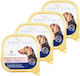 First Class Wet Food Dogs in Trays with Fish, Turkey and Meat 4x300gr