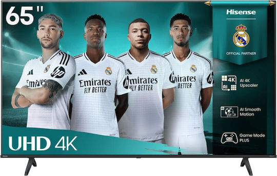 Hisense Smart Τηλεόραση 65" 4K UHD LED A6Q HDR (2025) 65A6Q