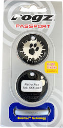 Hunde-Identifikationsmarke Rogz Instant Id-tagz Paint Pfote Große 3,5 cm
