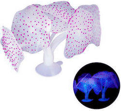 Phosphorescent Silicone Coral Aquarium Decorations Bowls Blc08 Corallilum Purple