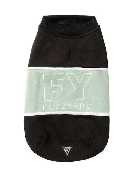 Fuzzyard Dog Sweatshirt Track Sweater Black Xxlarge Back Length 70cm