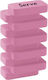 Radieră Steps Pastel Roz Pastel