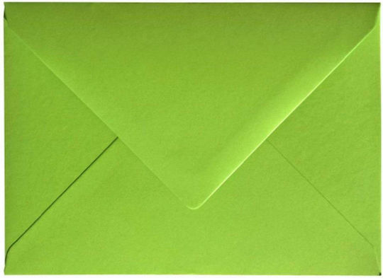 KOTSONIS Plic Invitații 1buc 16.5x16.5cm în Verde Culoare