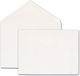 Archetypon Envelope Correspondence with Adhesive 1pcs in White Color
