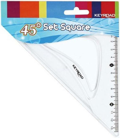 Triunghi Echilateral Keyroad 20cm 45° 971051 Keyroad