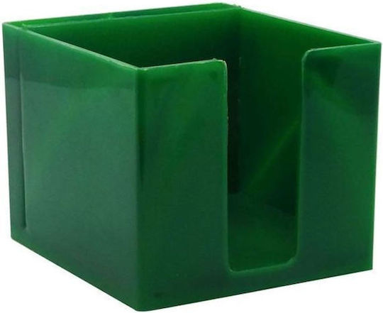 Plastik Kubus Archetyp Leer Grün