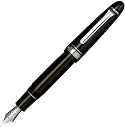 Sailor Πένα Γραφής Medium Μαύρη με Μαύρο Μελάνι