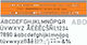 Standardgraph Șabloane Scrisori Englezești 203/3mm
