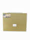 Spree Plastic Drafting Bag with Buckle and Handle Beige