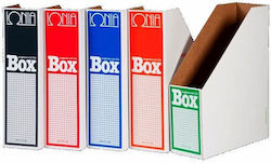 Ionian Papier Ecke Magazinordner in Weiß