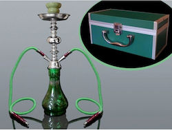 Mado Ναργιλές Shisha Διπλός Green 48cm Mado Ναργιλές Shisha Διπλός Green 48cm