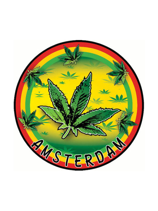 Металическо Кенче за Пепел Amsterdam Rasta Rainbow