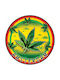 Металическо Кенче за Пепел Amsterdam Rasta Rainbow