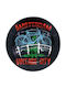 Metallischer Aschenbecher Design Amsterdam Vintage City