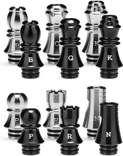 Kizoku Chess Series 510 Sfaturi De Picurare 1 Bucată Din Oțel Inoxidabil Queen