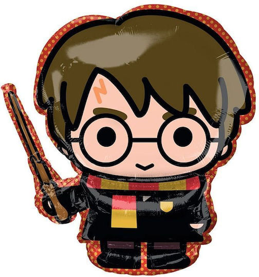 Μπαλόνι Γενεθλίων Harry Potter Foil Πολύχρωμο 48εκ.