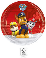 Paw Patrol Πιάτο για Party 8τμχ Paw Patrol Πιάτο για Party 8τμχ