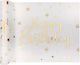 Party Tablecover Runner Handmade Party Santex Happy Birthday 30cmx5m 476744-001