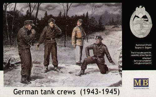 1/35 German Tank Crew 1943-45