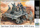 1/35 Their Position Is Behind That Forest German Stug III Crew WWII Era