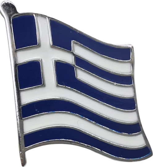 Καρφίτσα Πέτου Ελληνική Σημαία Συσκευασία Δώρου