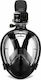 Zanna Toys Ninja Free Breath Tauchmaske Vollgesicht Schwarze