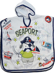 Μπουρνούζι Πόντσο Αγόρι “seaport”