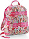 Street School Bag Backpack Elementary, Elementary Pink