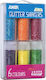 Junior 6 Αλατιέρες Glitter Neon J-137881 Junior